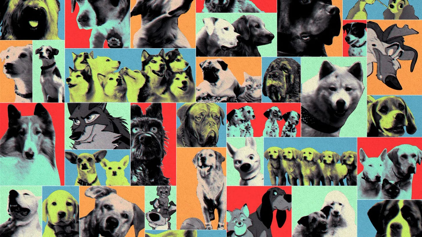 Alex Siquig—The taxonomy of movie dogs.