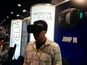 ImmersiON VRelia at CES