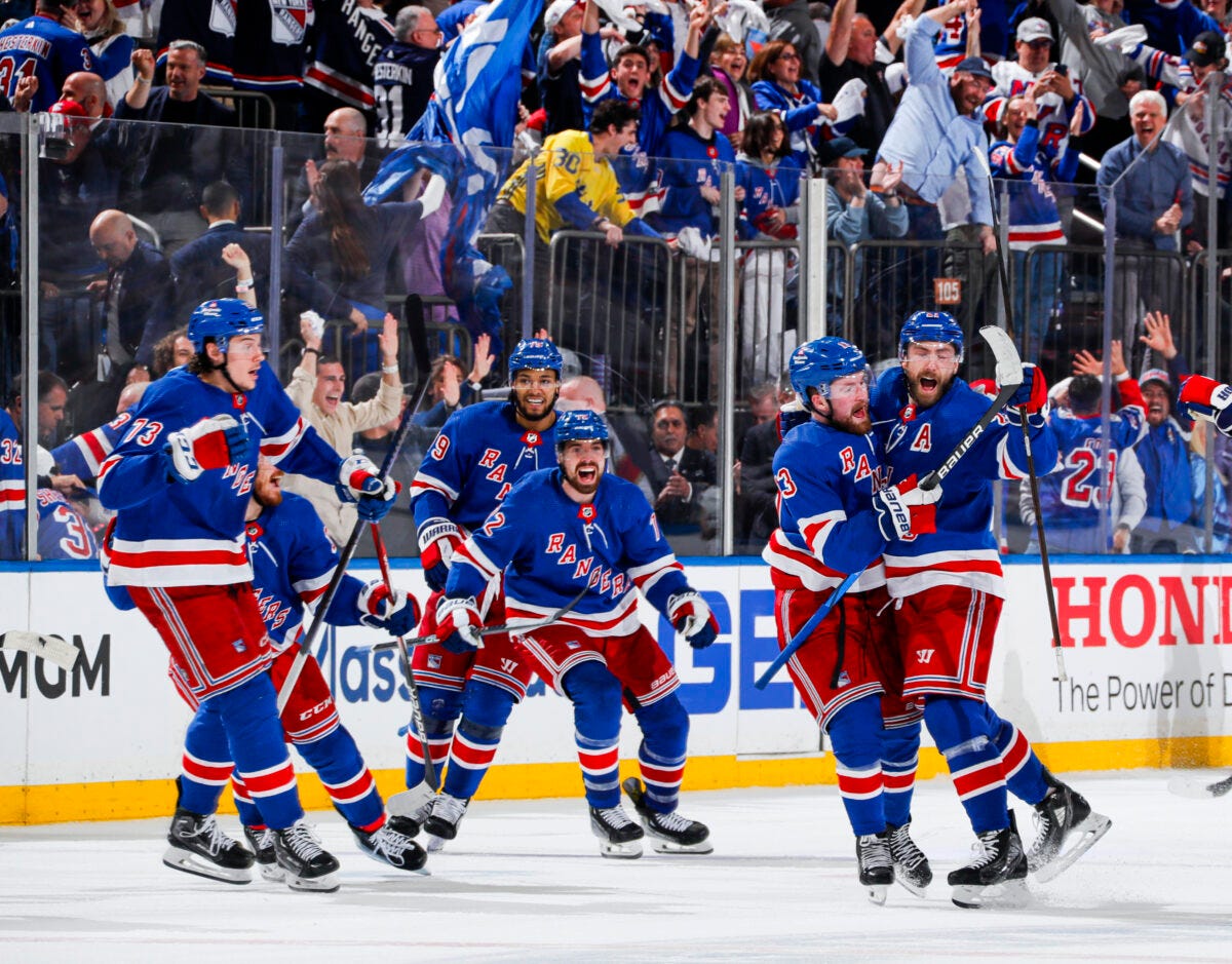 New York Rangers Celebrate