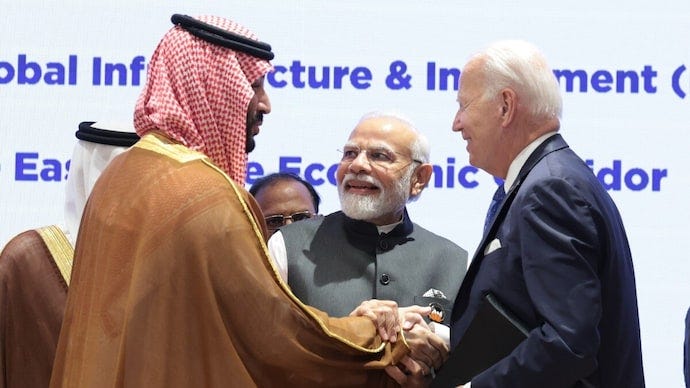India-Middle East-Europe connectivity corridor launched at Delhi G20 Summit  - India Today