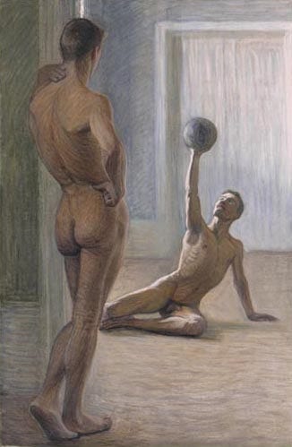 Athlètes, c.1907 - Eugène Jansson