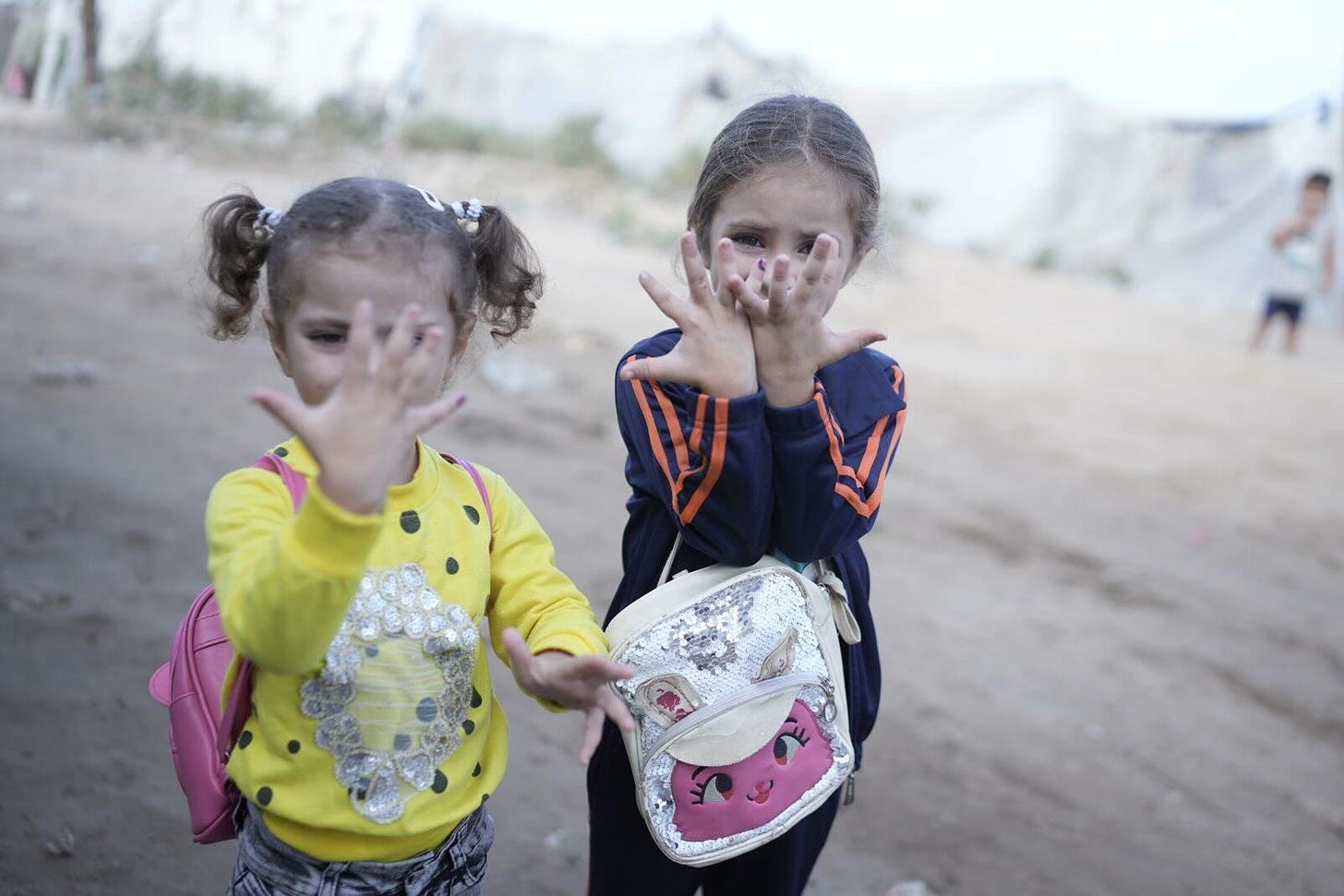 Photo by Tedros Adhanom Ghebreyesus on October 17, 2024. May be an image of 3 people, child and outdoors.