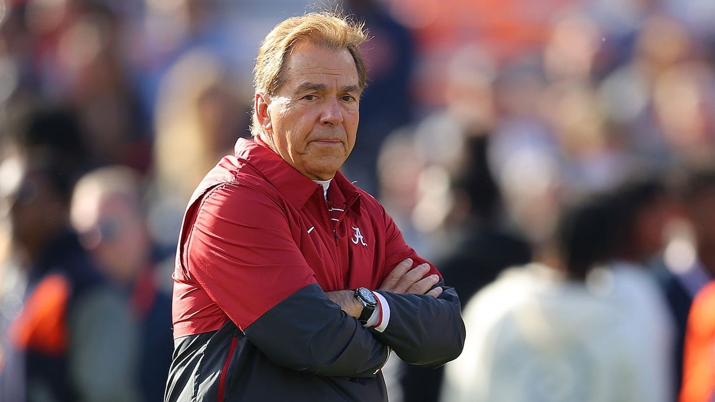 Nick Saban: Former football coach laments the current landscape of college  sports | CNN