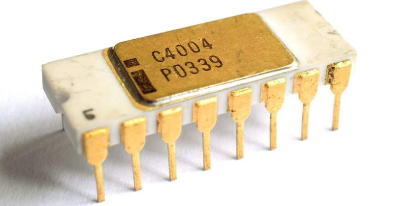 Intel 4004: El chip que inició todo, hace 50 años