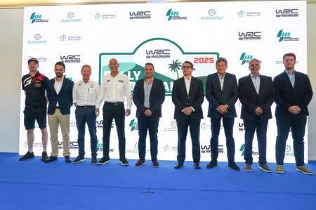 Annonce officielle de l'entrée de l'Arabie Saoudite au WRC