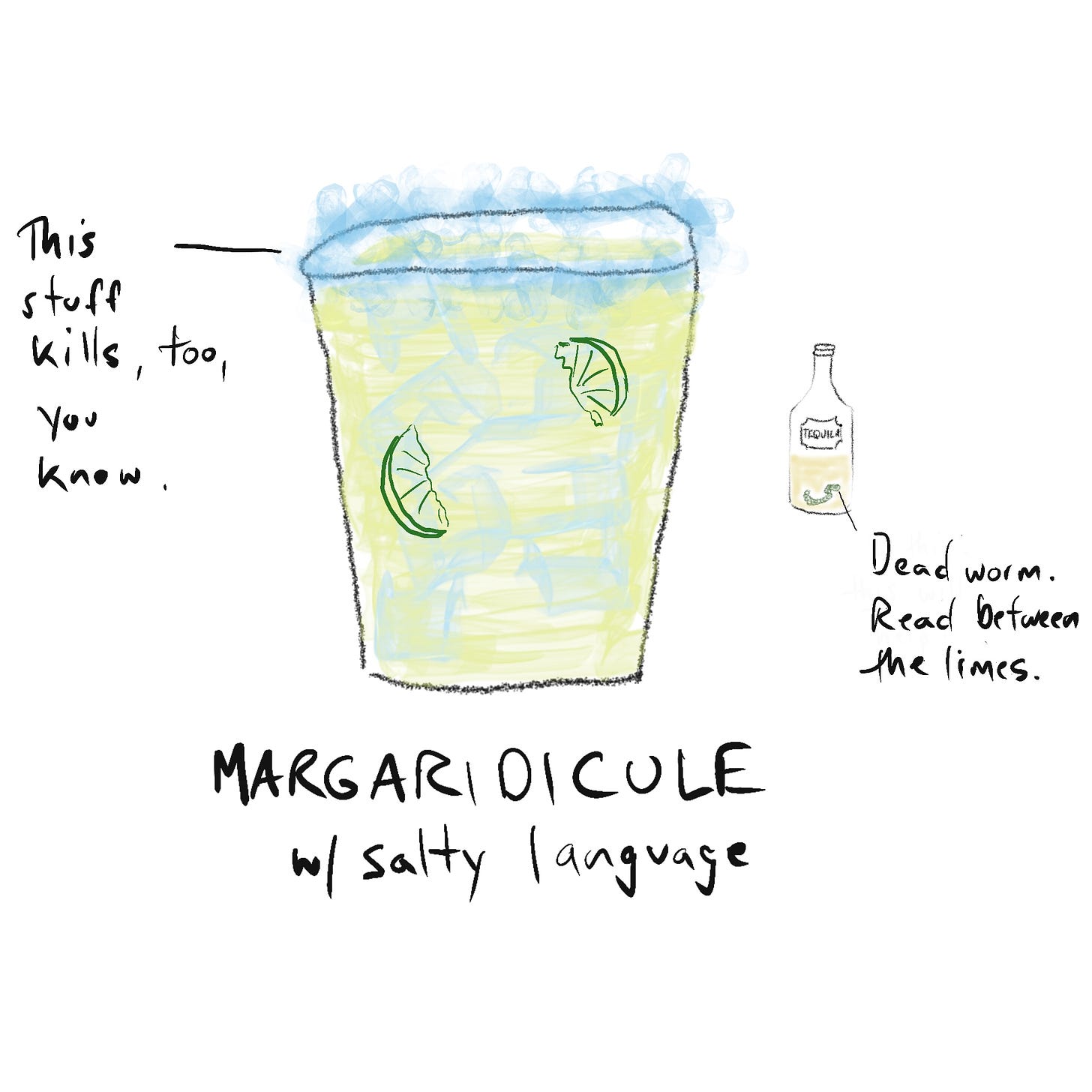 Margarita mocktail