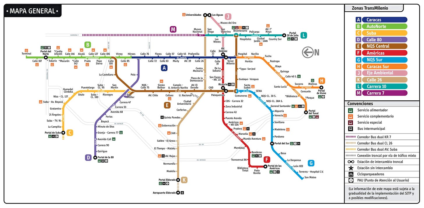 TransMilenio Bus Rapid Transit System | use: urban sustainability exchange  | Metropolis