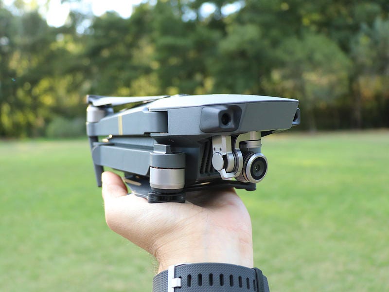 dji mavic pro folded up small