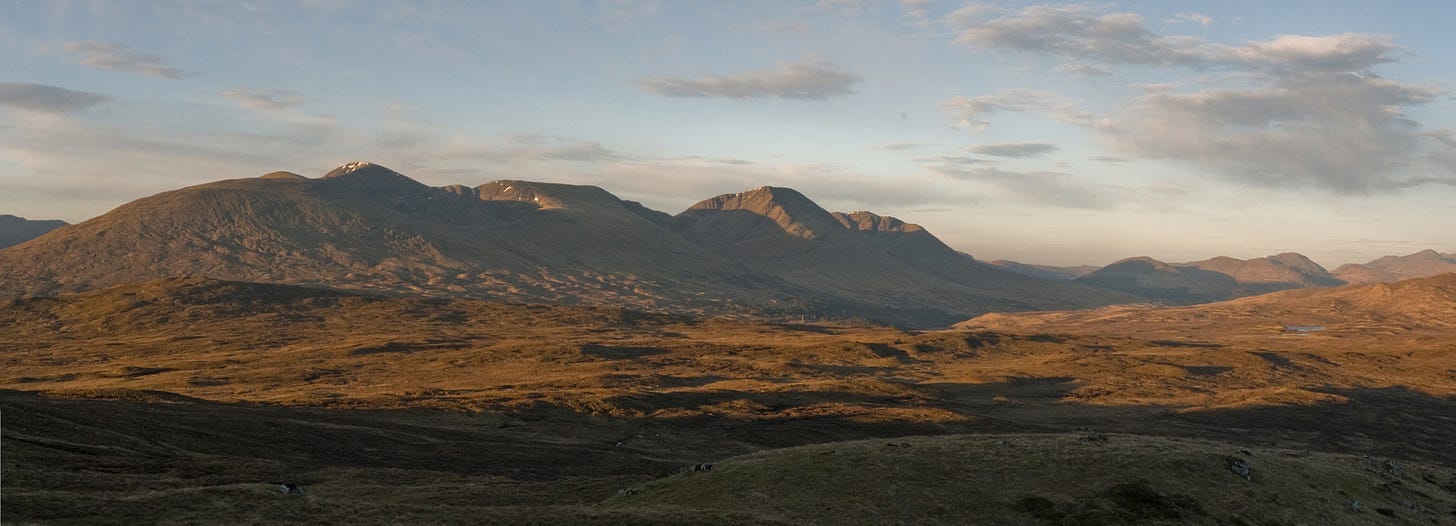 Rannoch Moor early morning