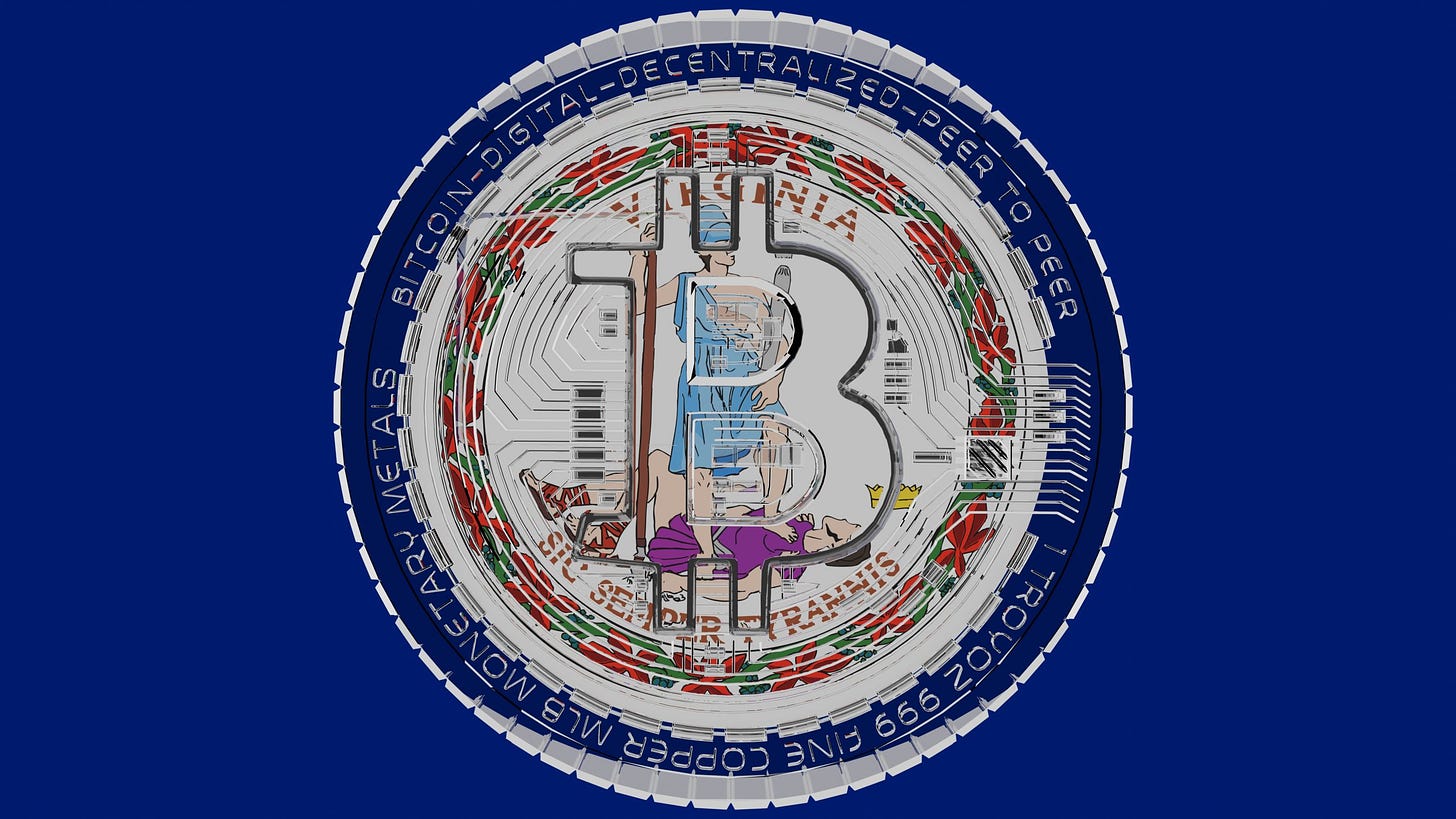 Virginia Blockchain Legislation Status - Freeman Law