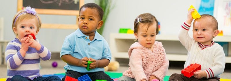 children in nursery