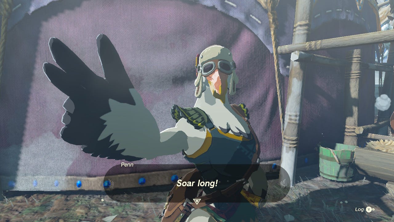 Penn in The Legend of Zelda: Tears of the Kingdom