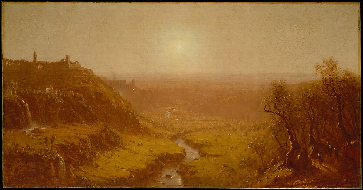 Tivoli, Sanford Robinson Gifford (Greenfield, New York 1823–1880 New York, New York), Oil on canvas, American 