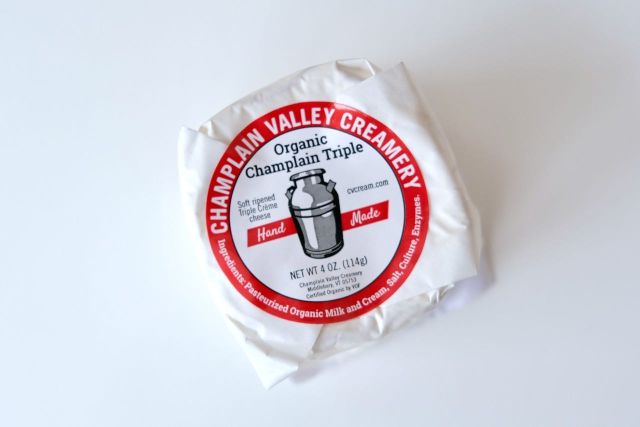 Champlain Valley Creamery Triple Cream