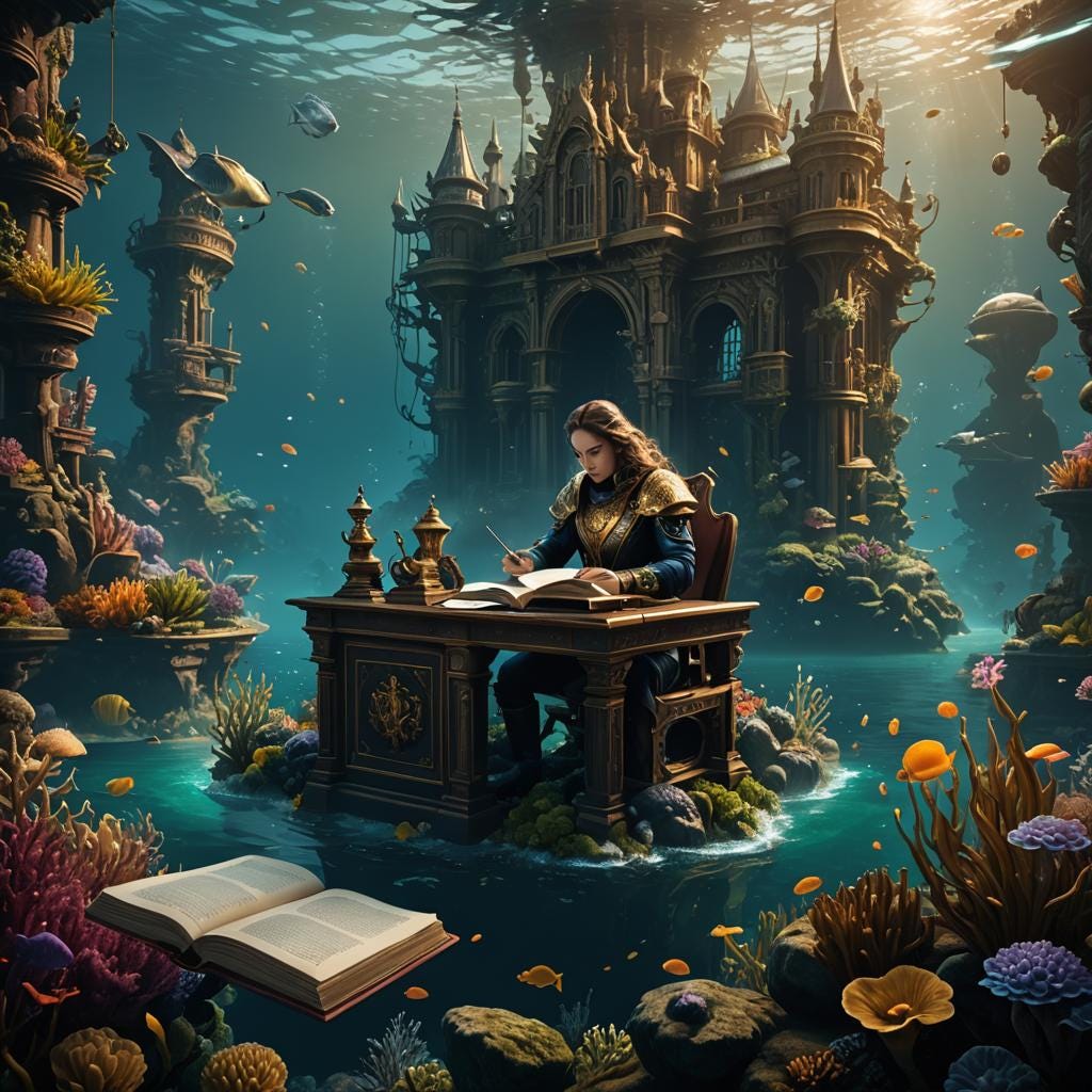 Writing Underwater