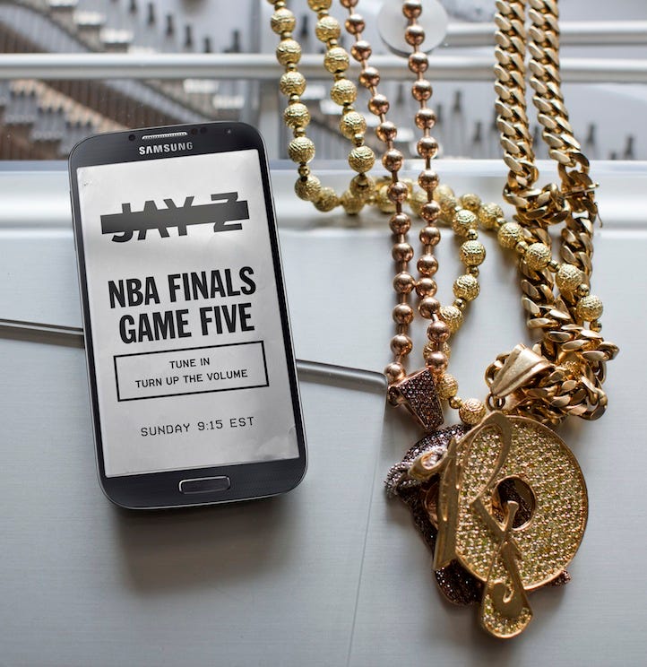 Samsung Jay-Z deal is real: showtime set for NBA finals Sunday - SamMobile  - SamMobile