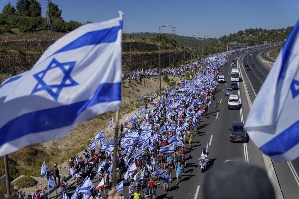 Fierce protests have been rocking Israel for months. What's fueling them? |  AP News