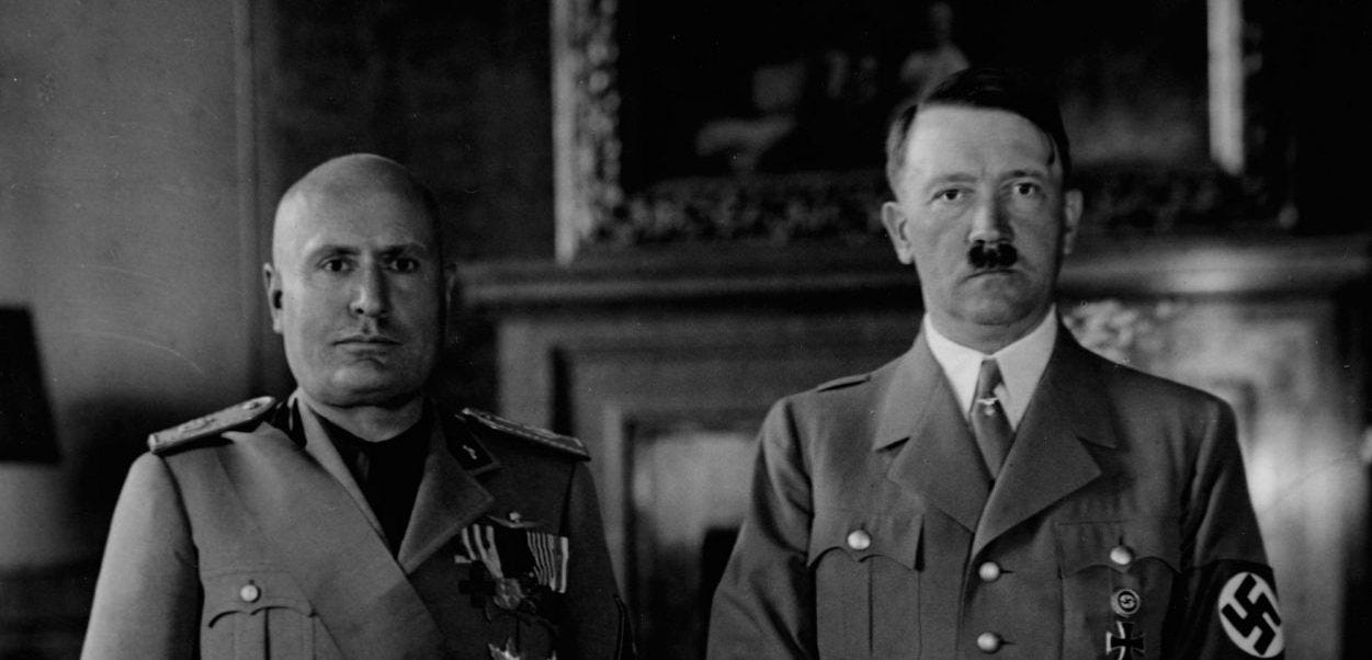 The Meetings of Mussolini and Hitler - Yale University Press