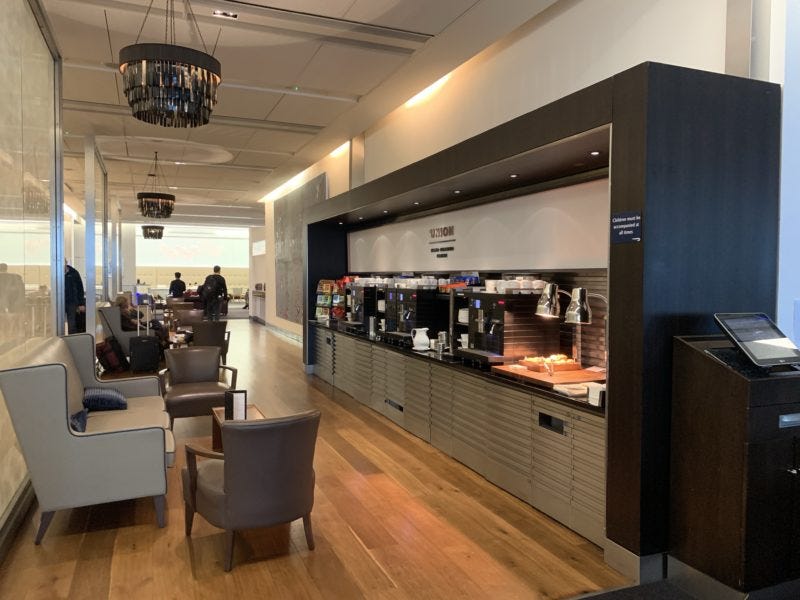 London Heathrow Galleries First Lounge T5 Review