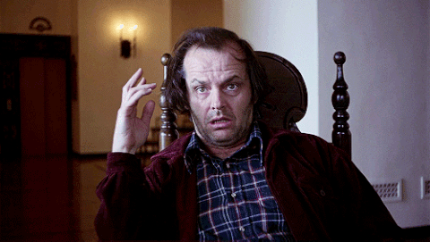 Jack Torrence in The Shining 