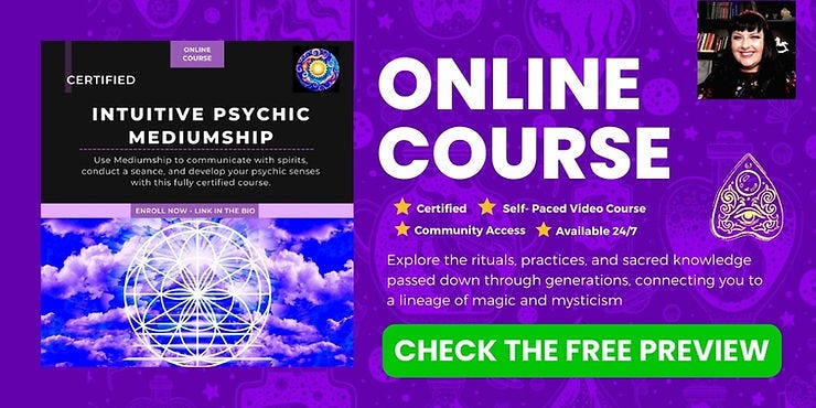 online mediuship course certified 