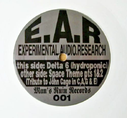 Experimental Audio Research ‎Delta 6 10" Vinyl SIGNED SONIC BOOM WHITE WAX  KOZIK | eBay