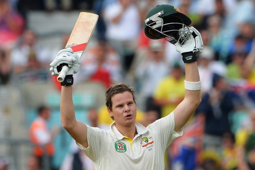 Ashes 2013: Steve Smith's maiden ton helps Australia to 9 for 492 declared  - ABC News