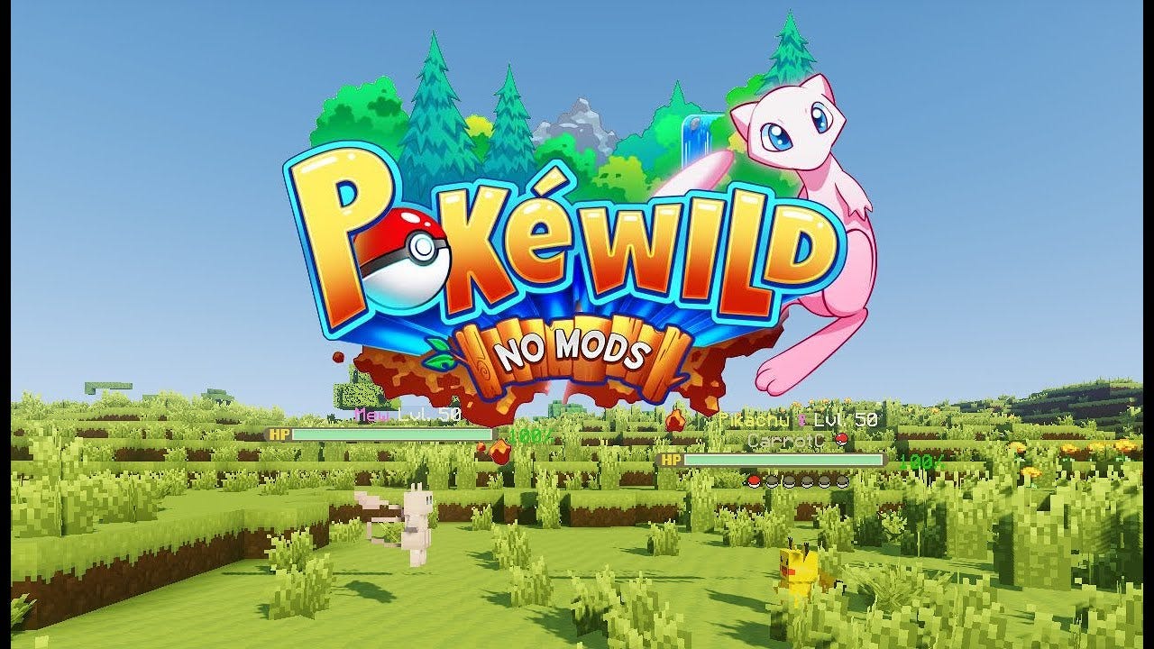 PokeWild No Mods IP & Vote - Best Minecraft Server