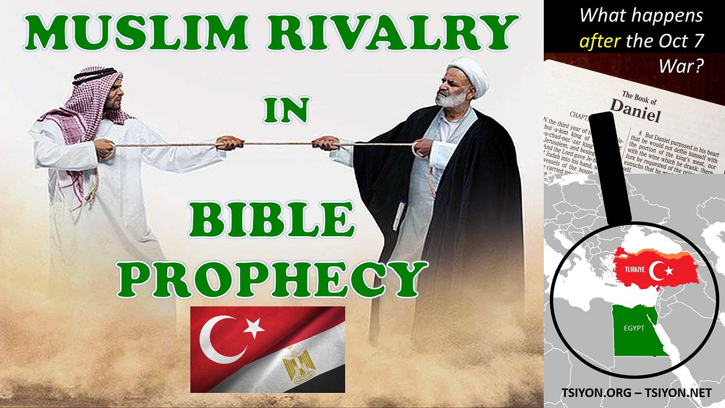 Muslim Rivalry in Bible Prophecy