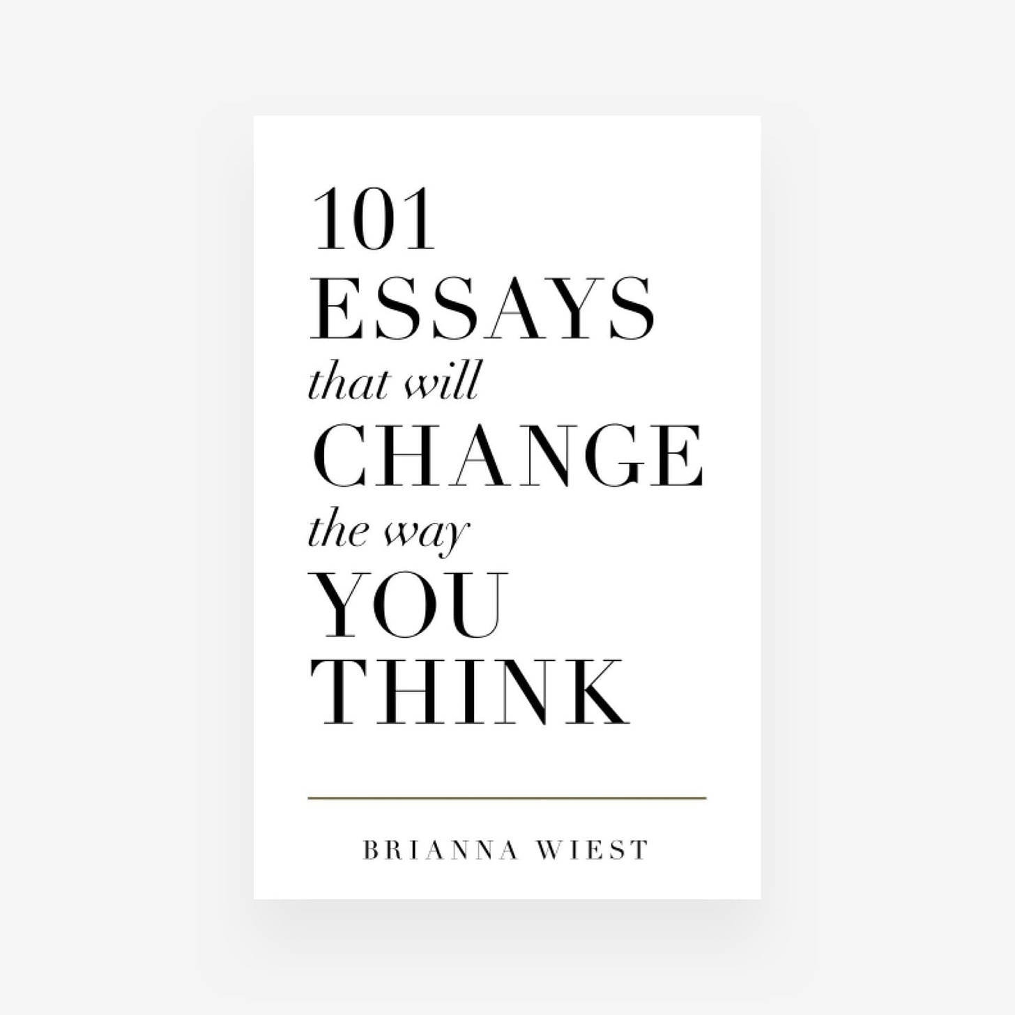Buy 101 Essays That Will Change The Way You Think in the Philippines –  Gregory Books