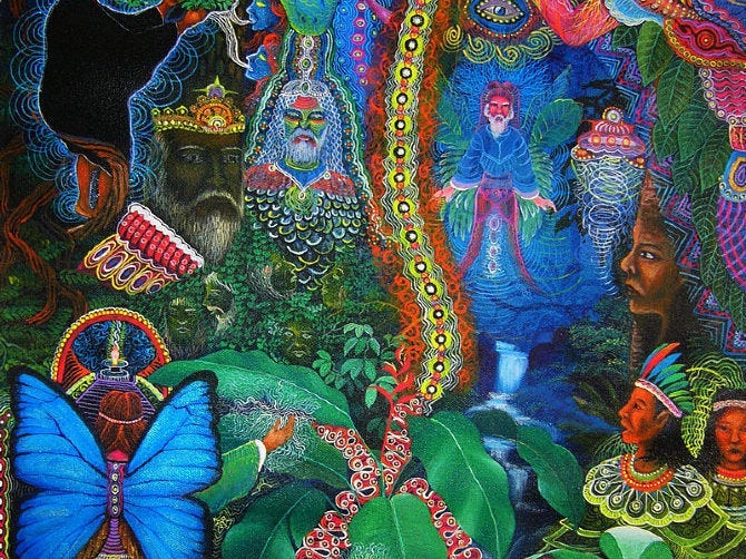 Ayahuasca Visions by Pablo Amaringo | by The Shaman | Medium