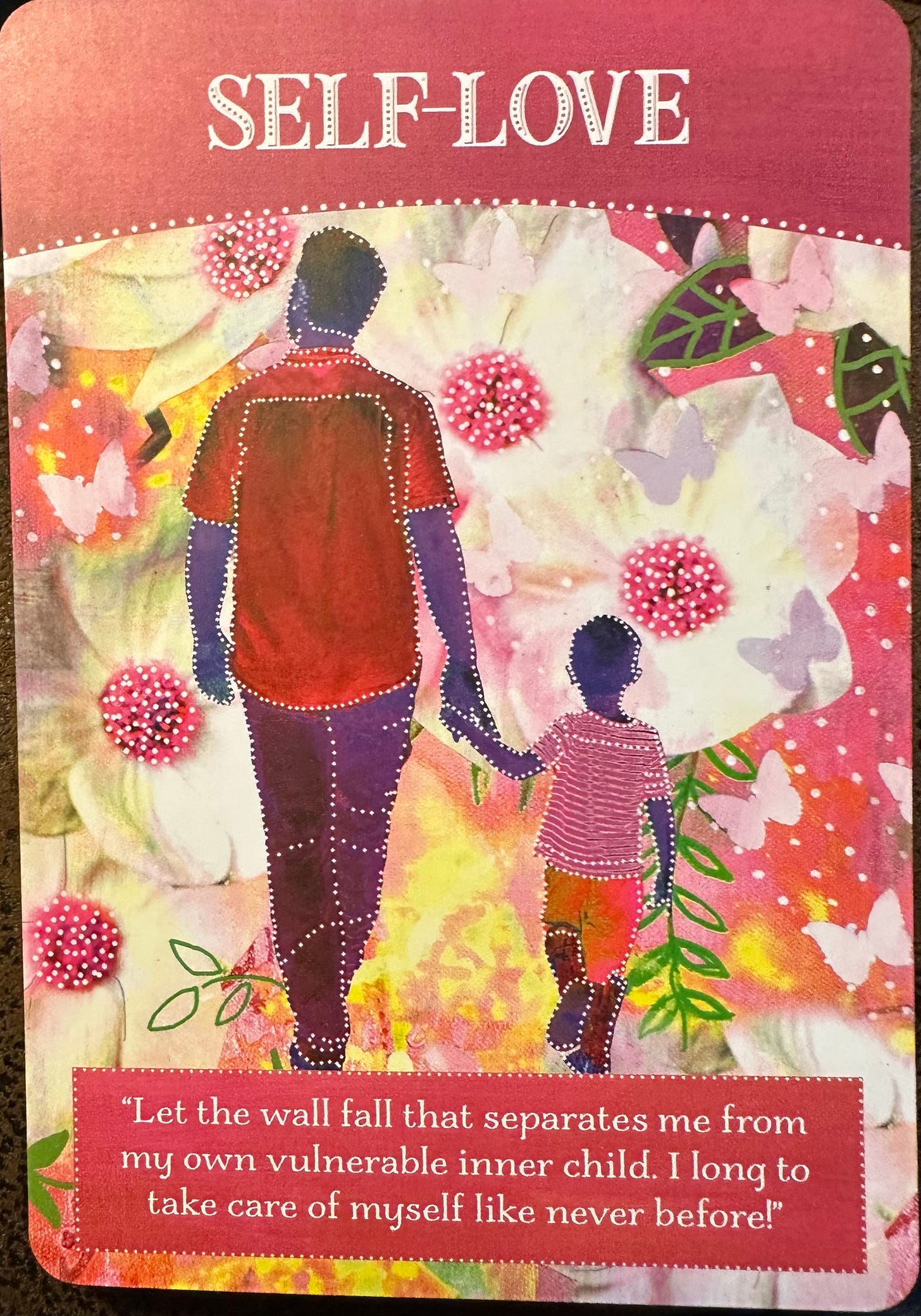 man and child walking