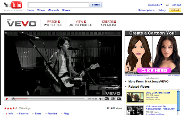 VEVO, the Web's MTV, is winning the music wars | VentureBeat