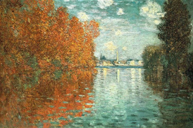 Autumn Effect at Argenteuil, 1873 - Claude Monet