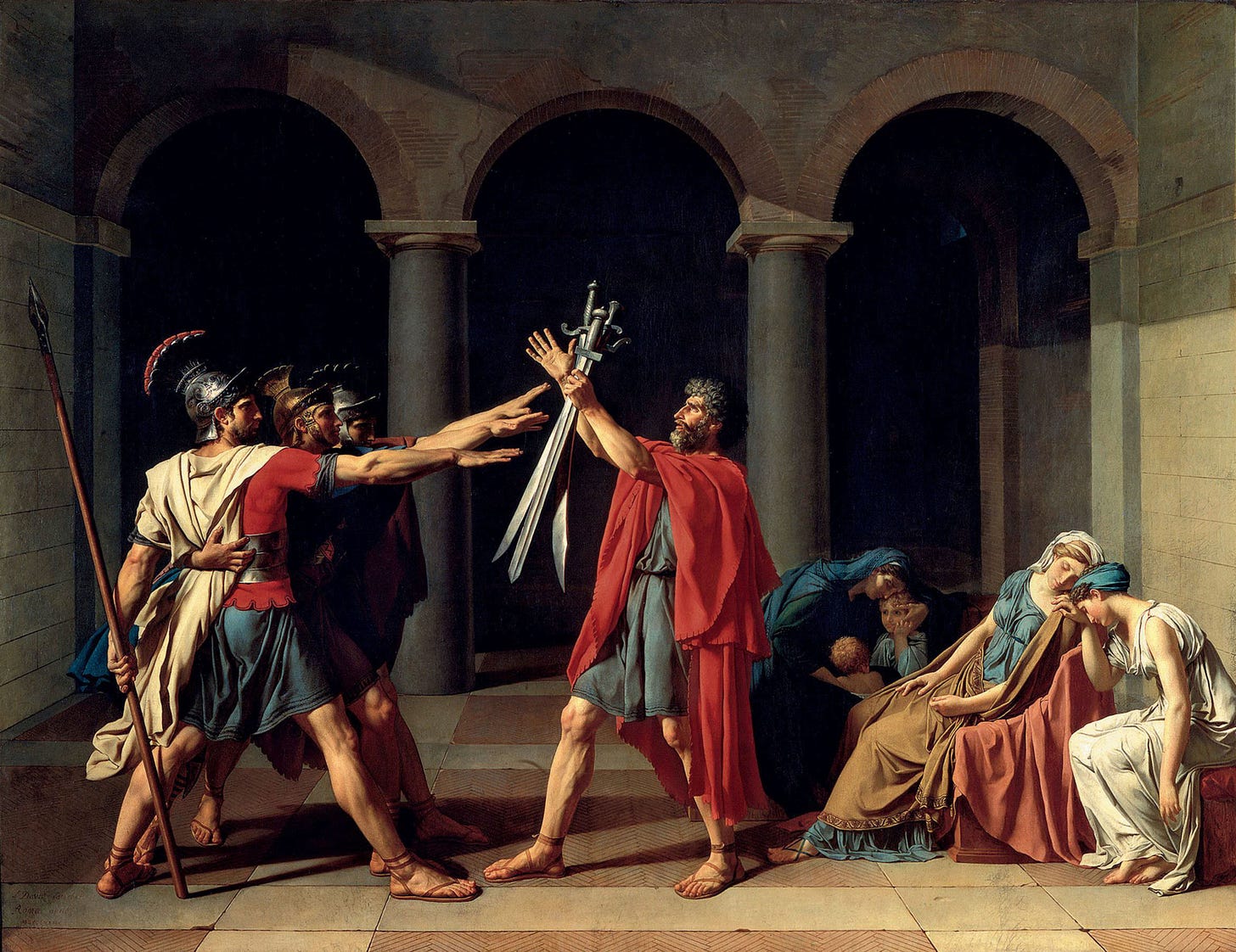Oath of the Horatii - Wikipedia