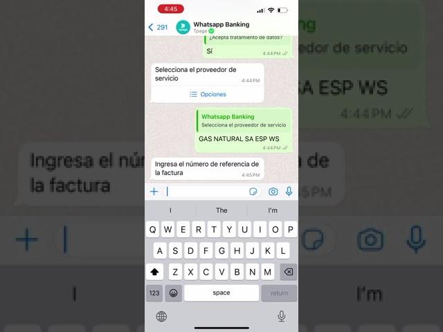 First ever WhatsApp Bill Payment done in Colombia