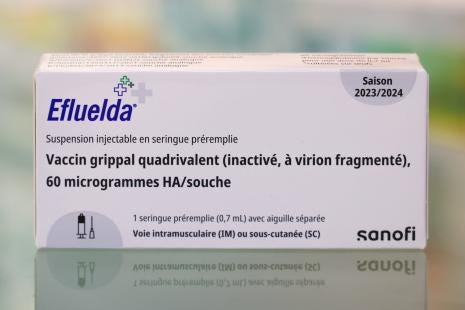 Le vaccin antigrippal Efluelda ne reviendra pas en quatrième saison | Le  Quotidien du Pharmacien