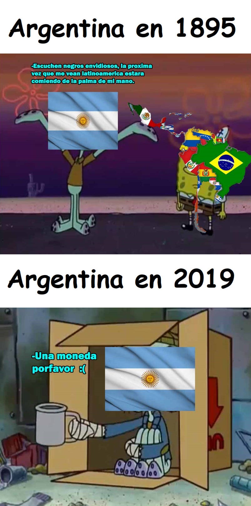 Que te pasó Argentina? - Mème par brutal12 :) Memedroid