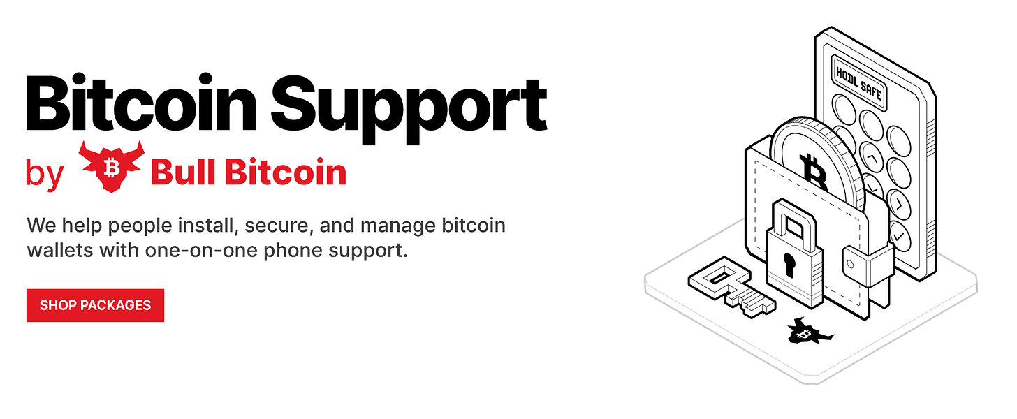 Bull Bitcoin Support