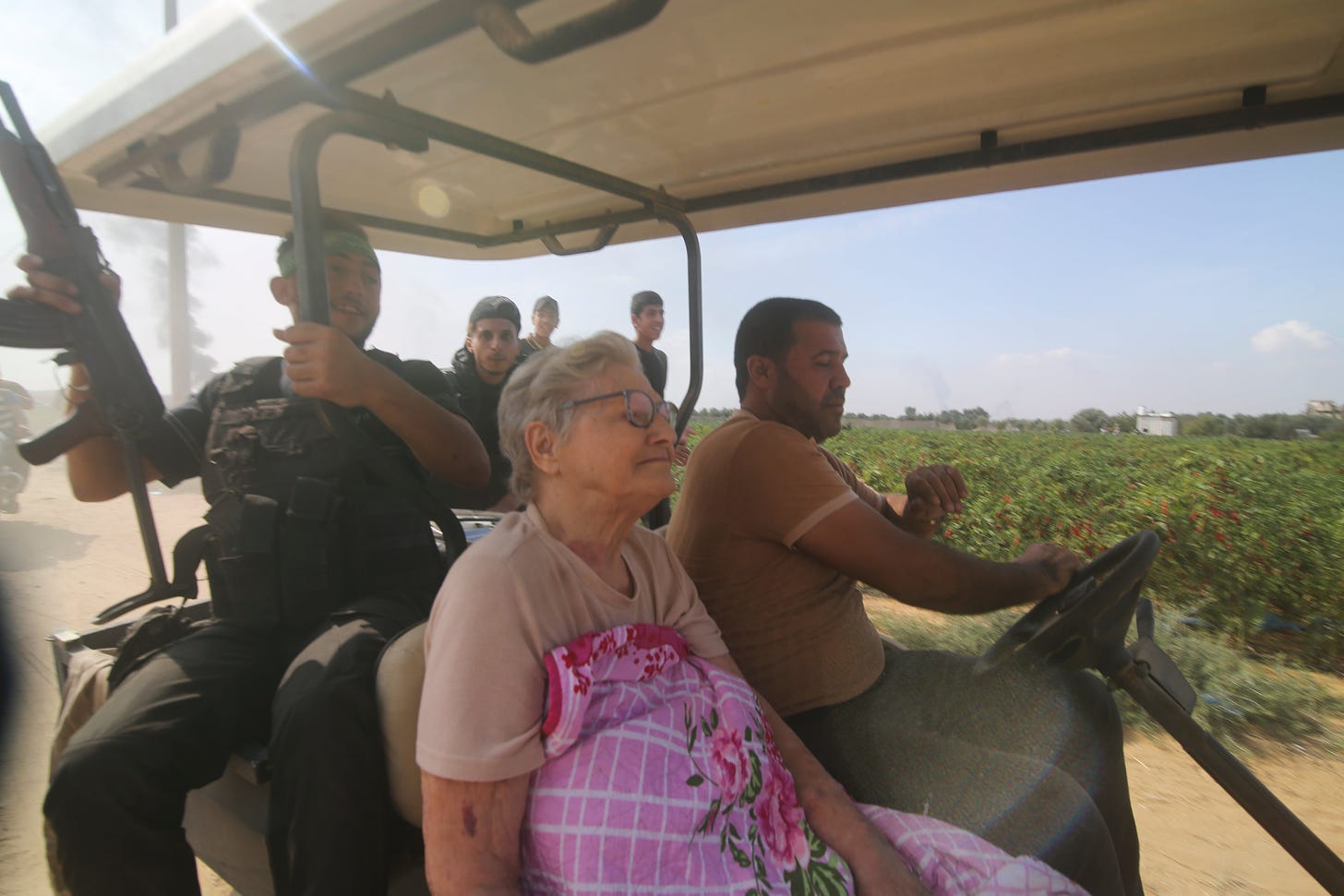 Family's desperate plea for Israeli grandmother held hostage by Hamas on  golf cart | The Independent