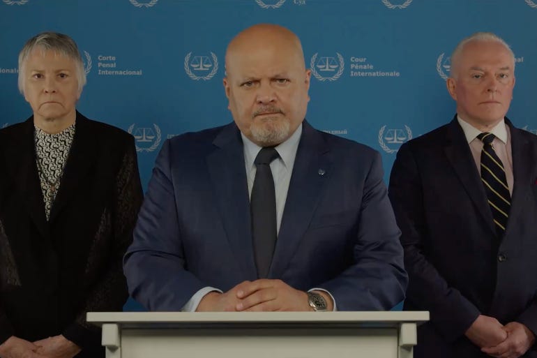 Chief Prosecutor of the International Criminal Court, Karim Khan announces an application for arrest warrants against Israeli and Palestinian political leadership.  Al Jazeera.