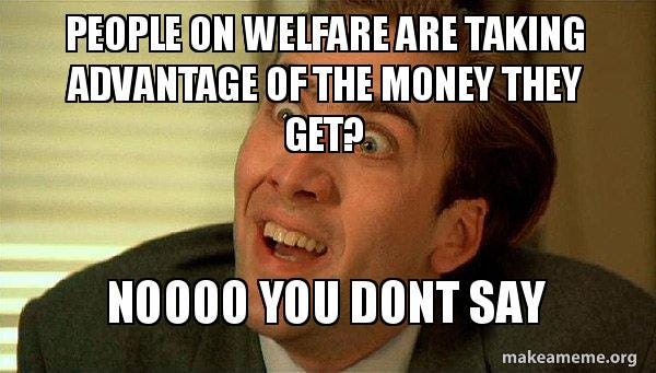 Welfare Memes