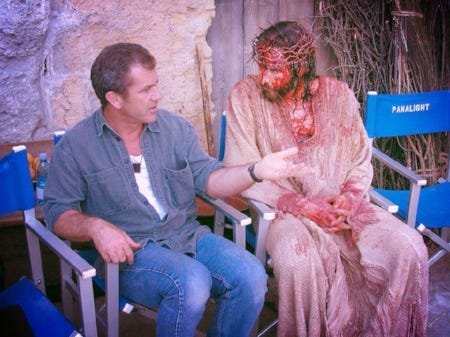 "Okay, J.C., in this scene, you're going to be in a lot of pain." -Mel Gibson