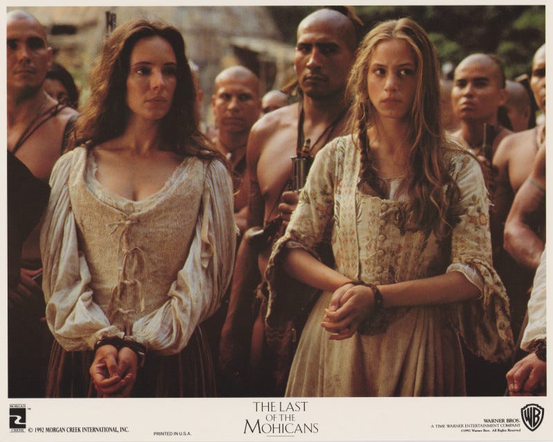 Alice and Cora Munro | The Last of the Mohicans | Lobby Card | 1992 ...