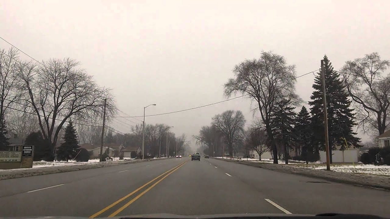 Midwest Gray Sky in Winter - YouTube