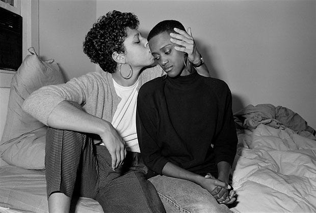 Touching Photographs of Gay and Lesbian Couples in the 1980s - Feature Shoot
