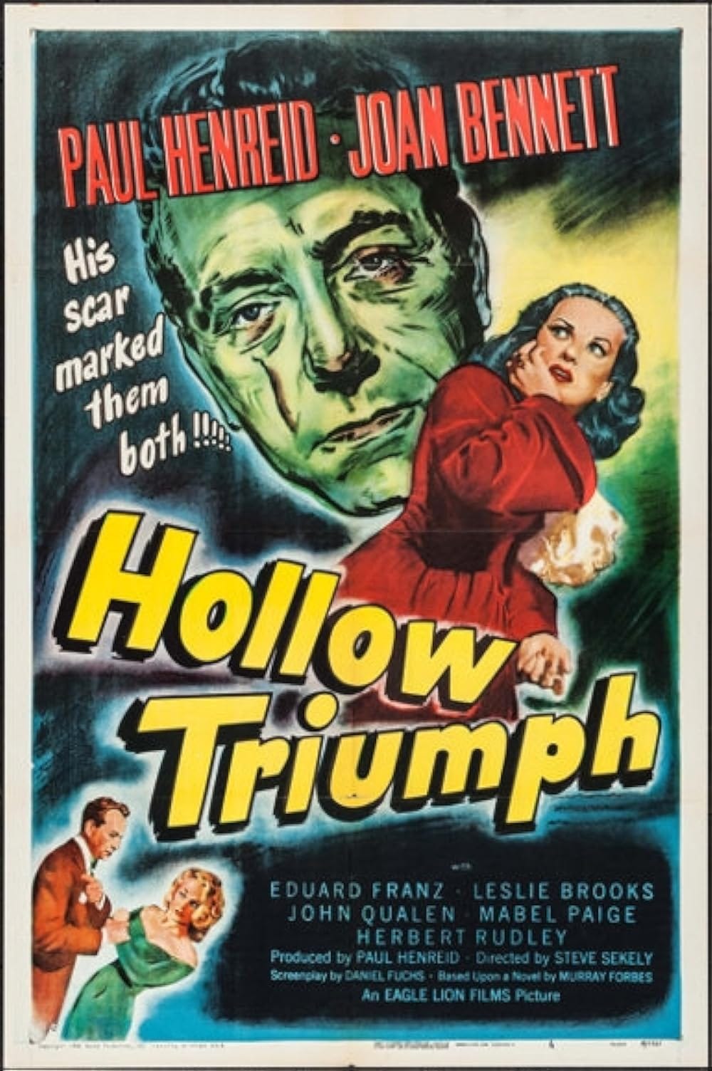 Hollow triumph (1948) film poster