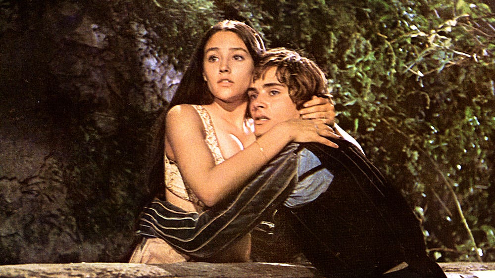 Romeo and Juliet' Stars Sue for Child Abuse Over 1968 Nude Scene