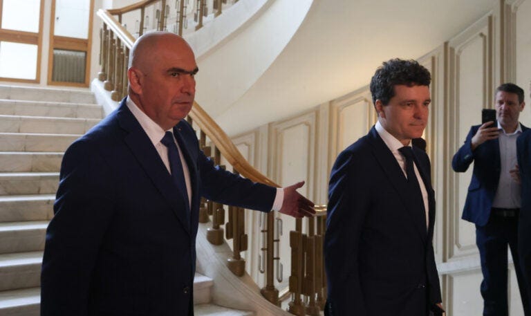 Nicusor Dan és Ilie Bolojan