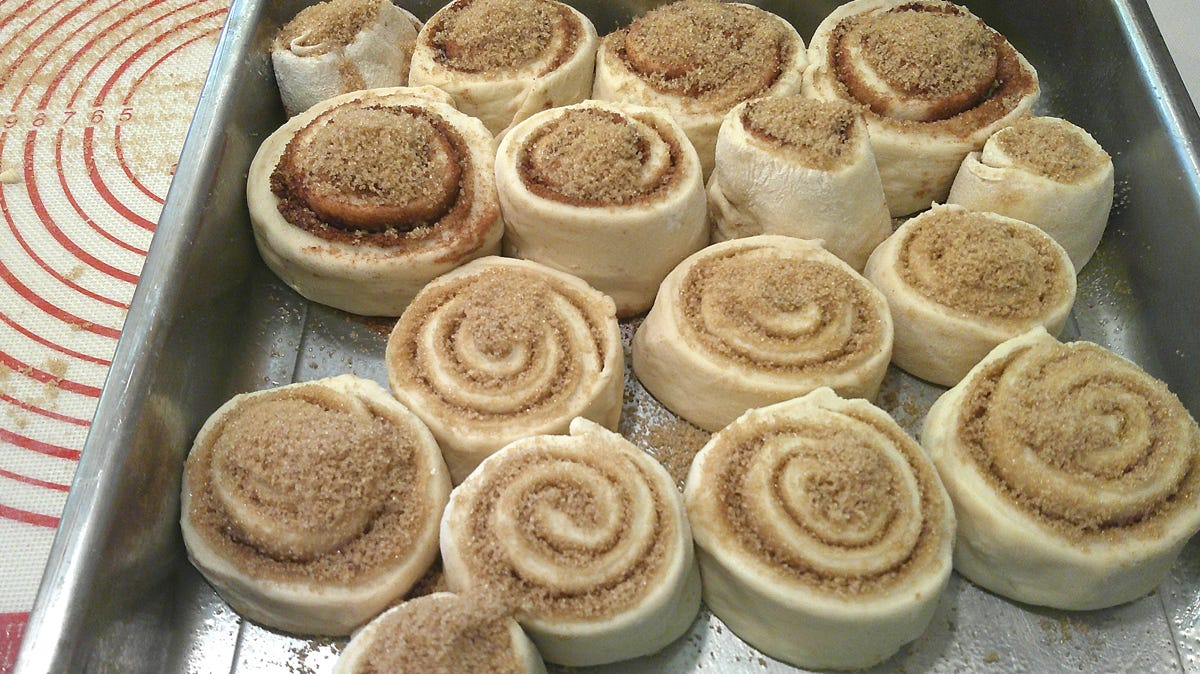 cinnamon rolls ready to bake